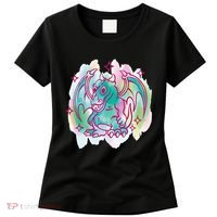 Watercolor Dragon Women's T-Shirt thumb 0