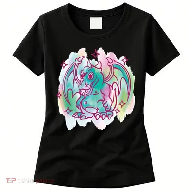 Watercolor Dragon Women's T-Shirt