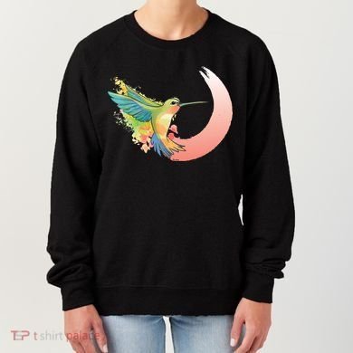 Watercolor Hummingbird Women's Sweatshirt