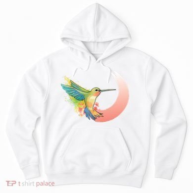 Watercolor Hummingbird Hoodie