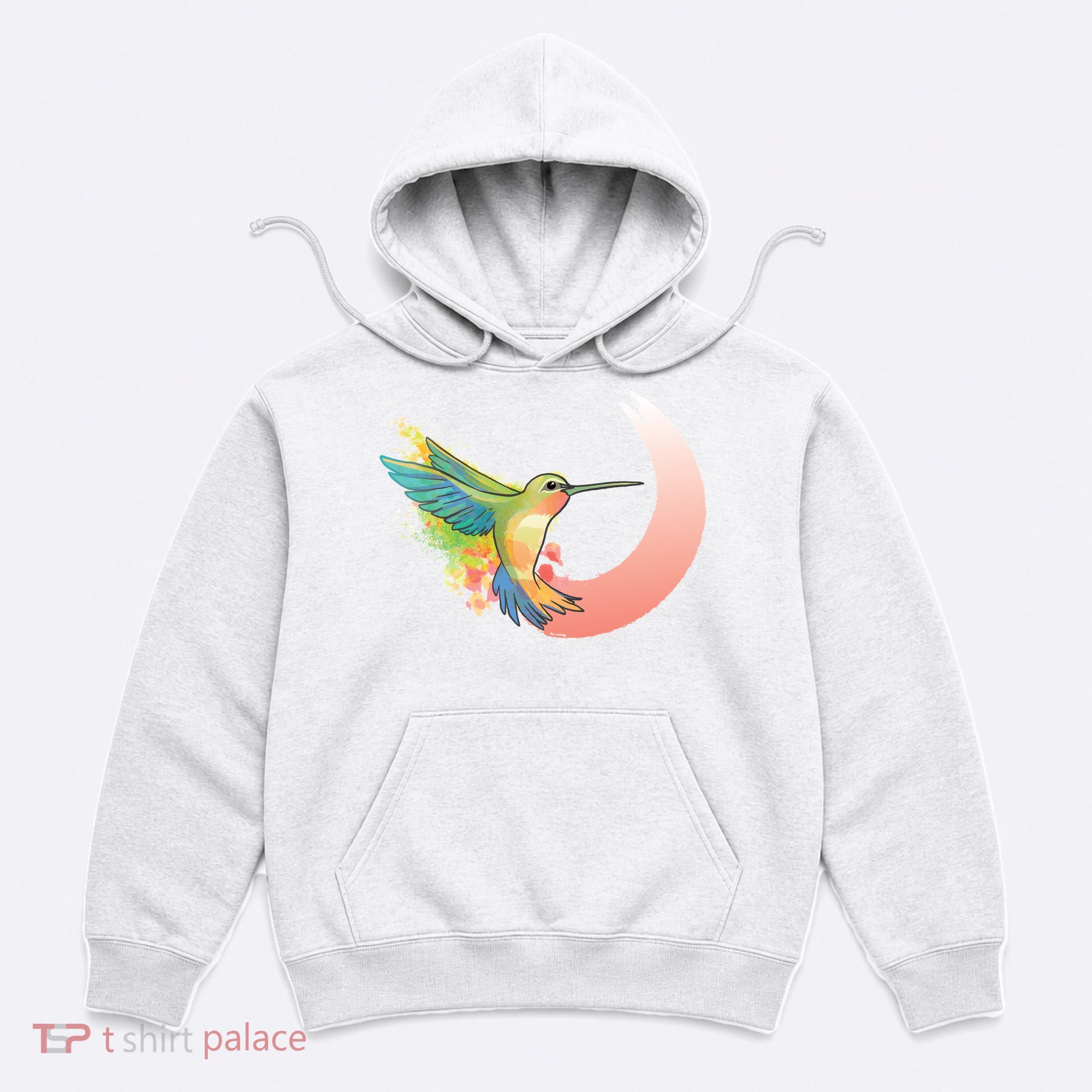 Watercolor Hummingbird Hoodie