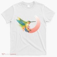 Watercolor Hummingbird T-Shirt thumb 0