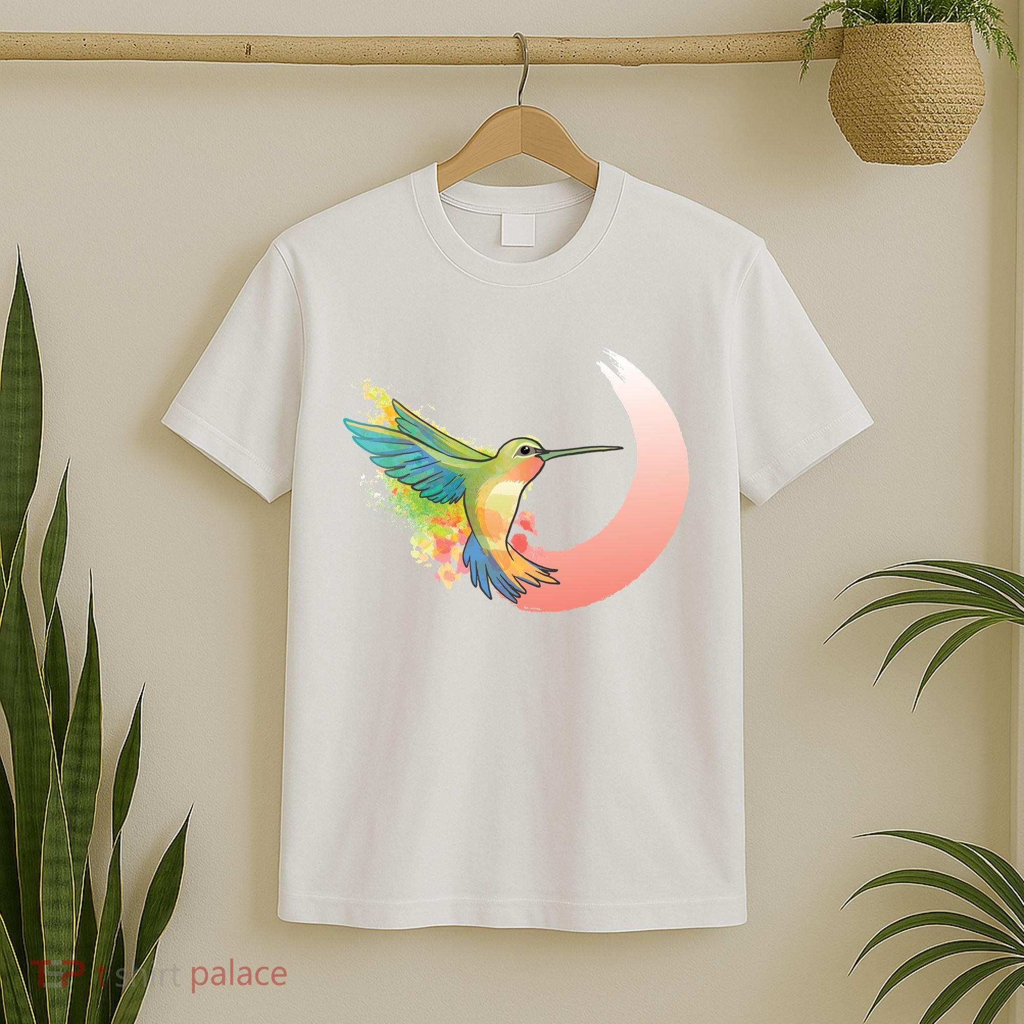 Watercolor Hummingbird T-Shirt