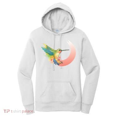 Watercolor Hummingbird Women's Hoodie