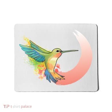 Watercolor Hummingbird Mousepad