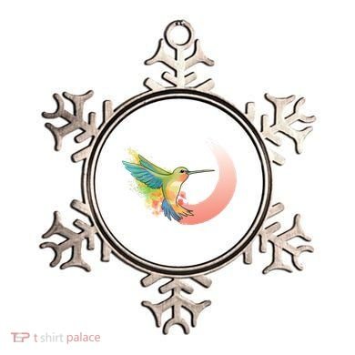 Watercolor Hummingbird Ornament