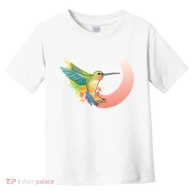 Watercolor Hummingbird Toddler T-Shirt