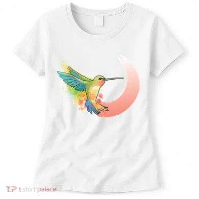 Watercolor Hummingbird Women's T-Shirt
