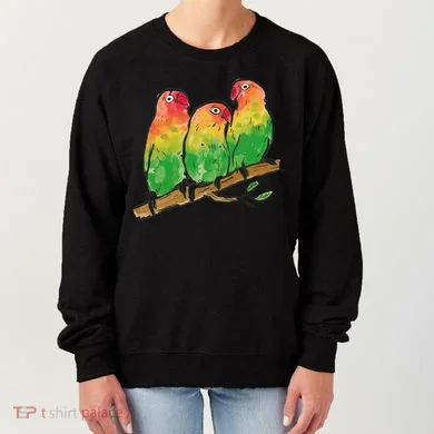 Watercolor Parrots Women's Sweatshirt
