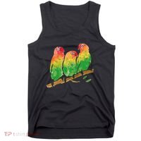 Watercolor Parrots Tank Top thumb 0