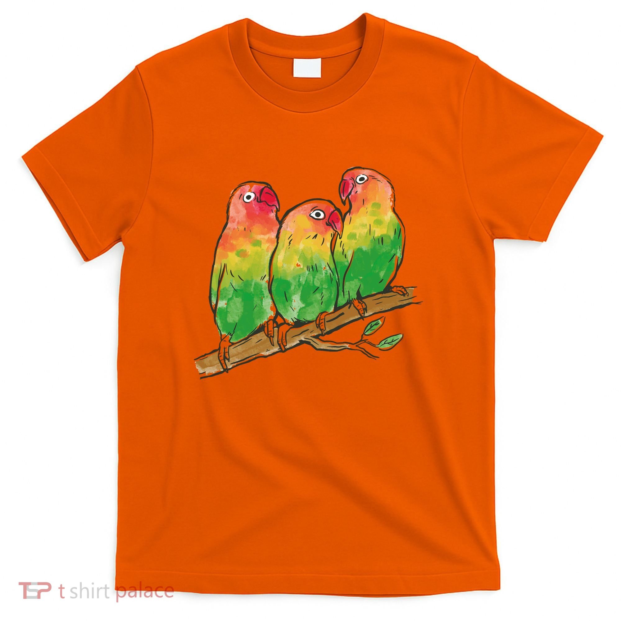 Watercolor Parrots T-Shirt