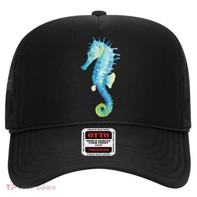 Watercolor Seahorse Hat
