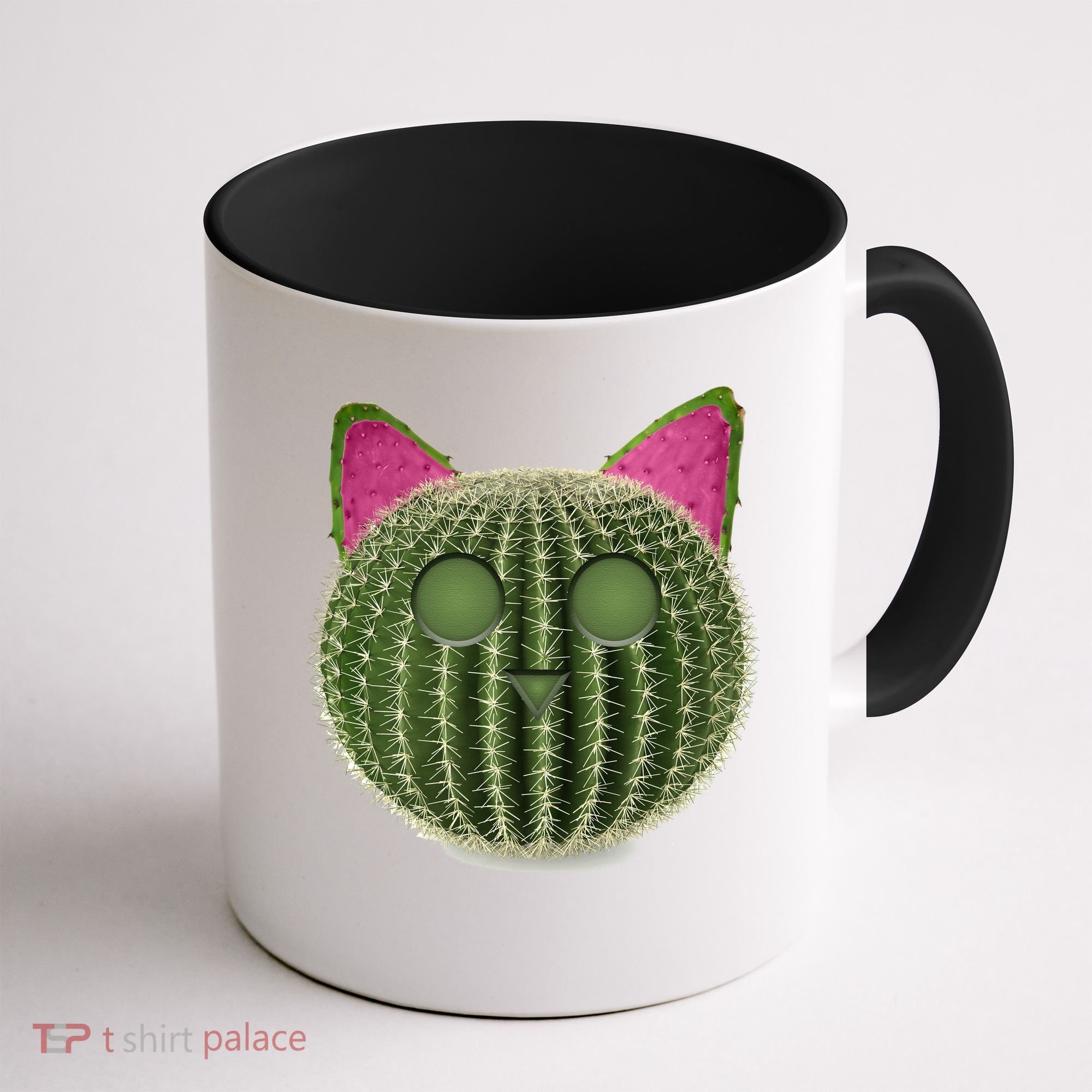 Watermelon Cactus Cat Catcus Coffee Mug