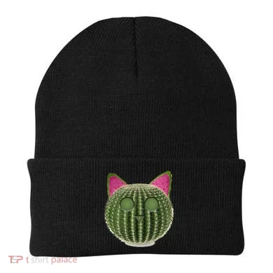 Watermelon Cactus Cat Catcus Beanie