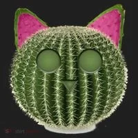 Watermelon Cactus Cat Catcus Tumbler thumb 3
