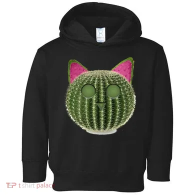 Watermelon Cactus Cat Catcus Toddler Hoodie