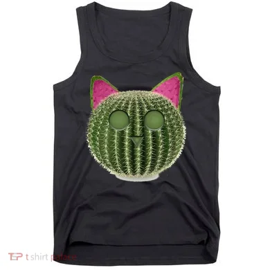 Watermelon Cactus Cat Catcus Tank Top
