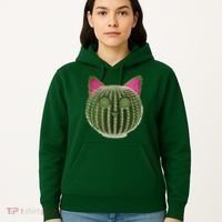 Watermelon Cactus Cat Catcus Hoodie thumb 5