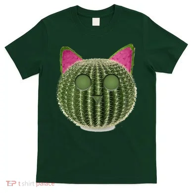 Watermelon Cactus Cat Catcus T-Shirt