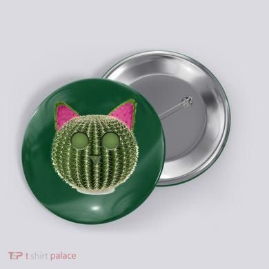 Watermelon Cactus Cat Catcus Button