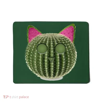 Watermelon Cactus Cat Catcus Mousepad