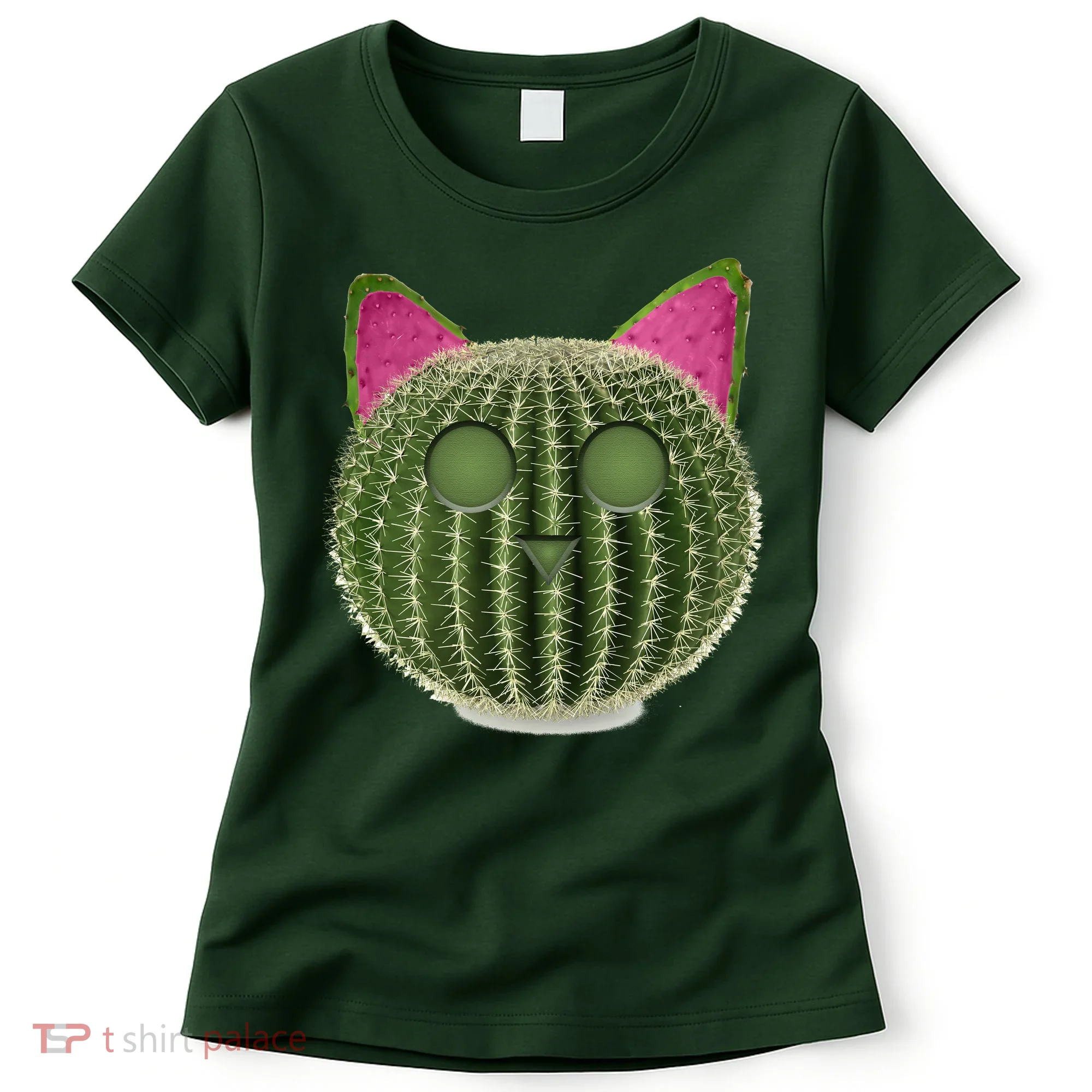 Watermelon Cactus Cat Catcus Women's T-Shirt