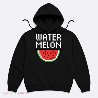 Watermelon Pixelated Retro Hoodie