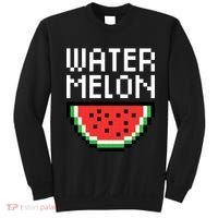 Watermelon Pixelated Retro Sweatshirt thumb 0