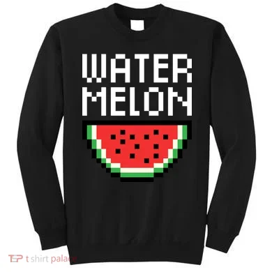 Watermelon Pixelated Retro Sweatshirt