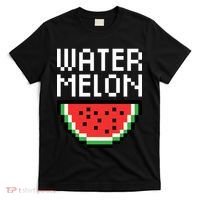 Watermelon Pixelated Retro T-Shirt thumb 0
