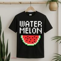 Watermelon Pixelated Retro T-Shirt thumb 2