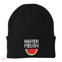 Watermelon Pixelated Retro Beanie thumb 0