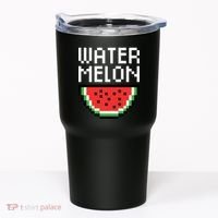 Watermelon Pixelated Retro Tumbler thumb 0