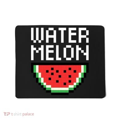 Watermelon Pixelated Retro Mousepad