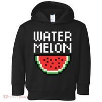 Watermelon Pixelated Retro Toddler Hoodie thumb 0