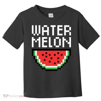 Watermelon Pixelated Retro Toddler T-Shirt