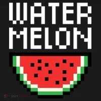 Watermelon Pixelated Retro Toddler T-Shirt thumb 4