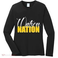 Watson Nation Women's Long Sleeve Shirt thumb 0