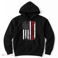 Wrestling American Usa Flag Hoodie thumb 0