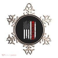 Wrestling American Usa Flag Ornament thumb 0