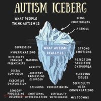 Wo Accept Understand Love Autism Awareness Autism Iceberg V-Neck Beanie thumb 2