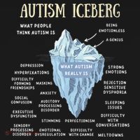 Wo Accept Understand Love Autism Awareness Autism Iceberg V-Neck Women's Hoodie thumb 2