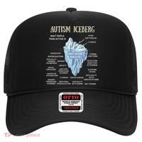 Wo Accept Understand Love Autism Awareness Autism Iceberg V-Neck Hat thumb 0