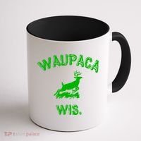 Waupaca Wis. Dustin Deer Coffee Mug thumb 1