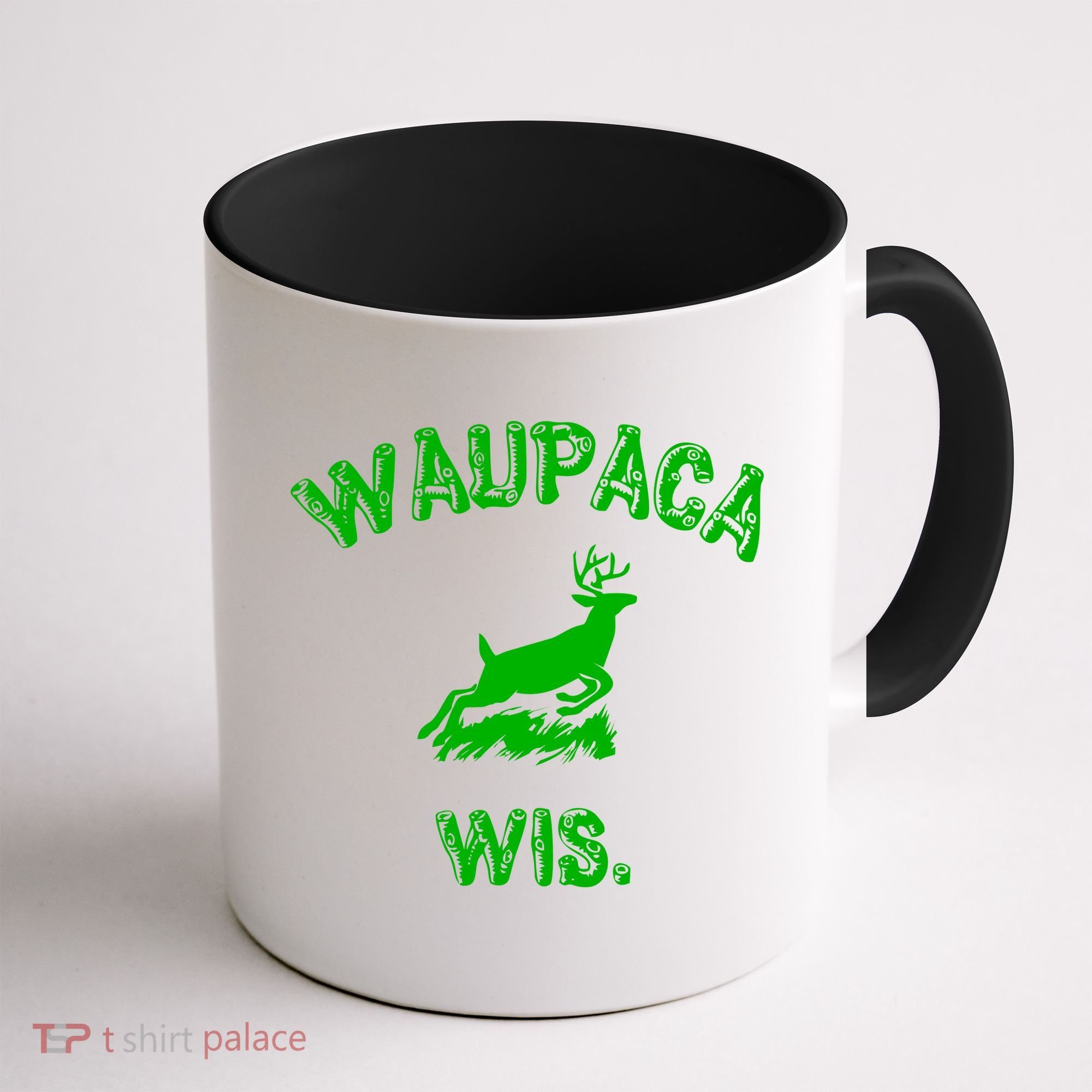 Waupaca Wis. Dustin Deer Coffee Mug