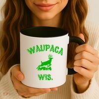 Waupaca Wis. Dustin Deer Coffee Mug thumb 3
