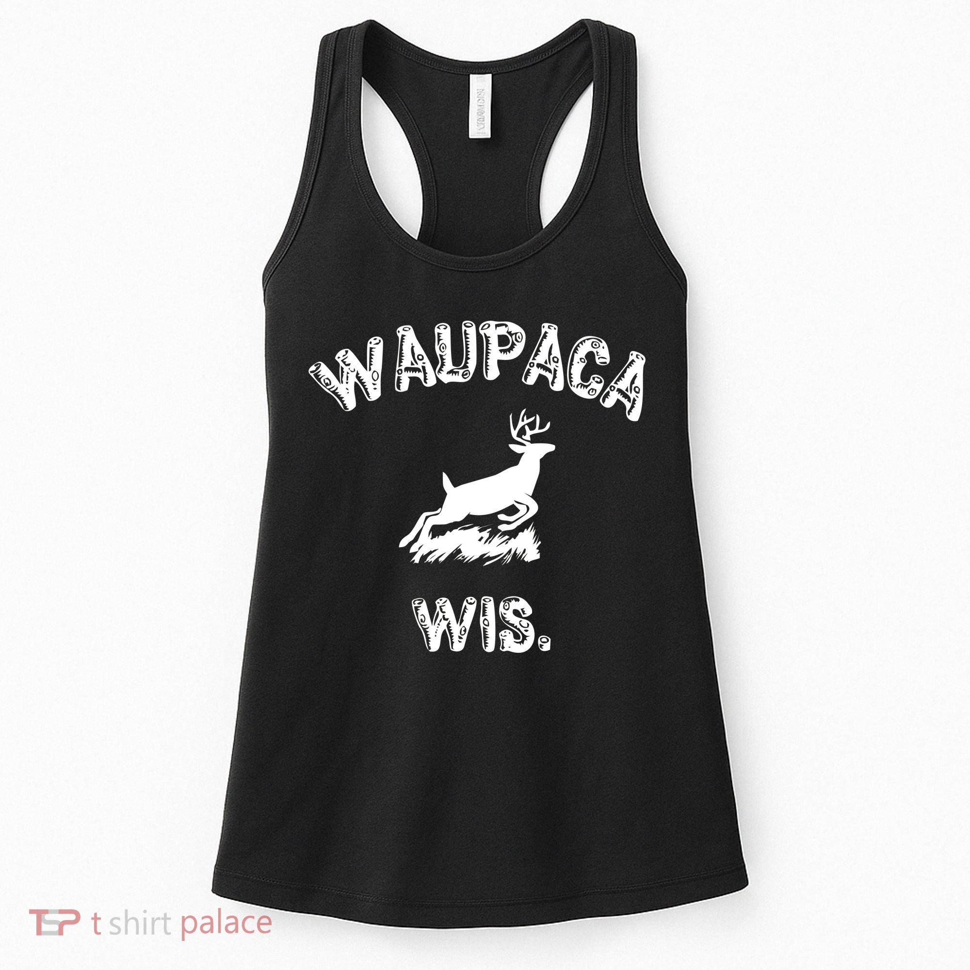 Waupaca Wis. Dustin Deer Women's Tank Top