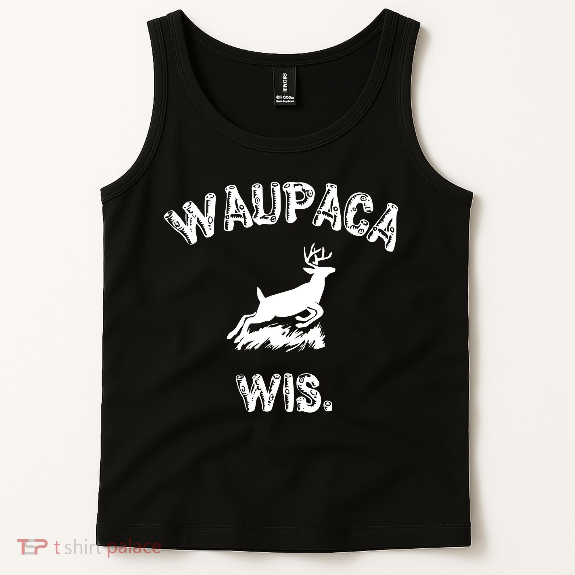 Waupaca Wis. Dustin Deer Tank Top