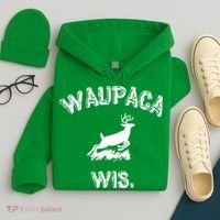 Waupaca Wis. Dustin Deer Hoodie thumb 4