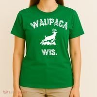 Waupaca Wis. Dustin Deer T-Shirt thumb 4